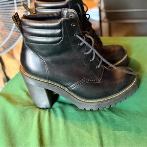 Dr. Martens Black Heeled Persephone Boots